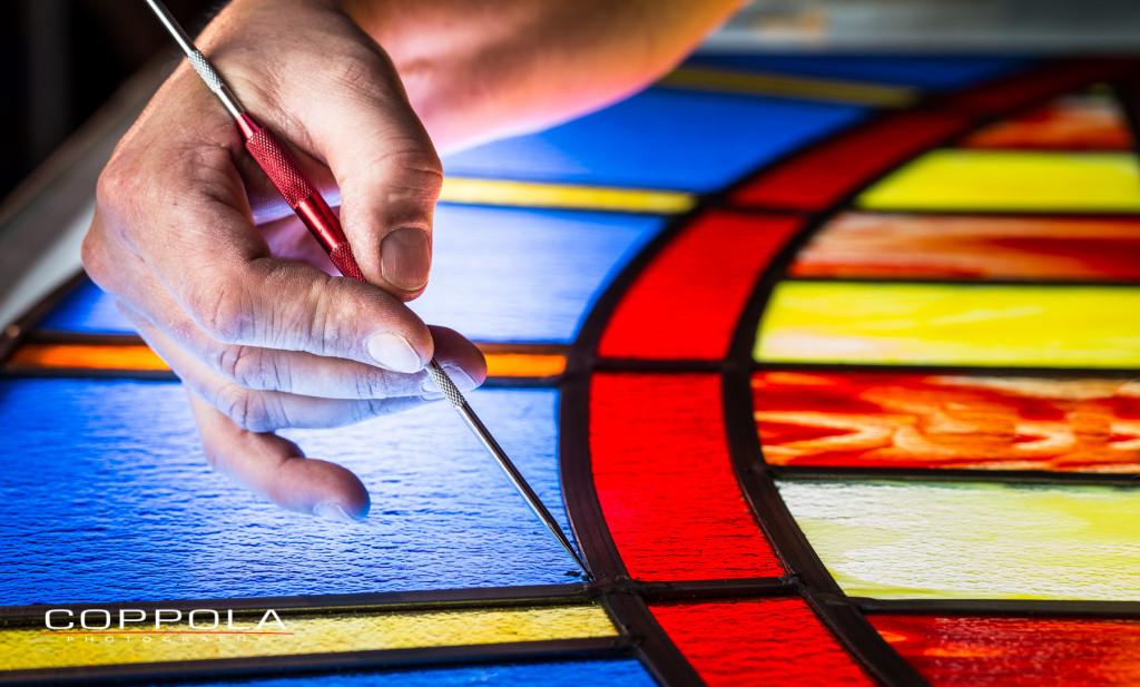 Fabio Pizzol Stained Glass Image Environmental Portraits